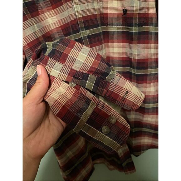 Twenty X Plaid Button Up Long Sleeve Western Shirt Size XL - Picture 6 of 6